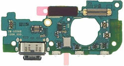 Samsung A336b Galaxy A33 5g Conector de încărcare placă Original Service Pack Samsung A336b Galaxy A33 5g Conector de încărcare placă Original Service Pack