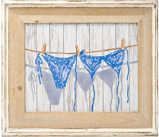 Panou Pânză "Costum De Baie De Vară" 40x48x2