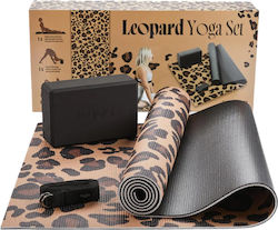 Myga Trainingsmatte Yoga Schwarz