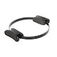 Bodhi Pro Pilates Ringe 38 Cm Schwarz