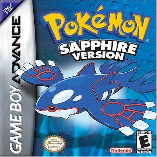 Pokemon - Shapphire Version Game Boy Advance Game (Used)