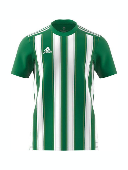 Adidas Striped 21 Jsy T-shirt M H35644 White Green