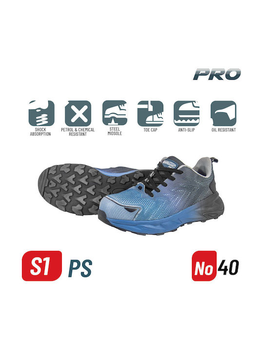 Bormann Pro Safety Low Blue S1P with Certification FO, HRO, SR