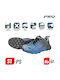 Bormann Safety Low Black S1P with Certification FO HRO SR