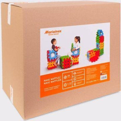 Marioinex Educational Waffle Building Blocks 24 pcs