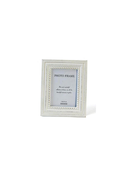 Zaros Plastic Photo Frame with White Frame