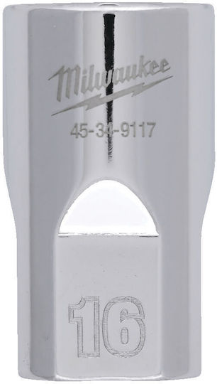 Milwaukee Steckdosen mit Rahmen Gastgeber 1/2" Durchmesser 1/2" / 16