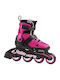 Αθλοπαιδιά Inline Rollers Black/Pink Ενηλίκων/Παιδικά