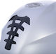 Oxford Gel Sticker Tankpad Spine Arachnid Black Tank