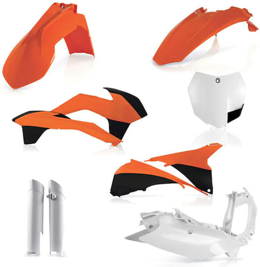 Acerbis Set Piese De Motocicletă Din Plastic Portocalii