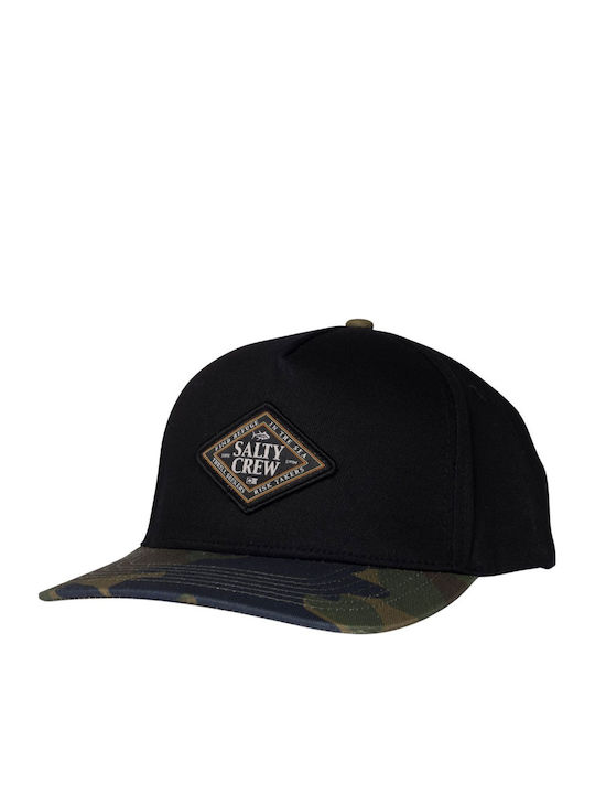 Salty Crew Iconic Snapback Cap Camo