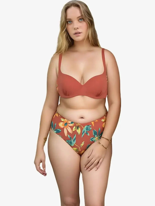 Set Bikini Cu Căptușeală Ușoară Multicolor