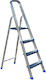 Veritas Aluminium-Leiter mit 1+1 Stufen
