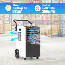 Costway Βιομηχανικός Ηλεκτρικός Αφυγραντήρας 725W Costway Βιομηχανικός Ηλεκτρικός Αφυγραντήρας 725W