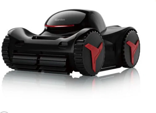 iGarden M1-100 Wireless Robotic Pool Cleaner for Bottom Walls Waterline for Pools up to 18m with 4.5lt Filter