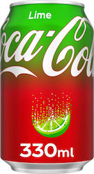 Cola Cola Lime με Ανθρακικό 330ml