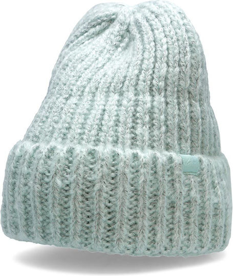 Beanie Women's Knitted Beanie in Turquoise Colour