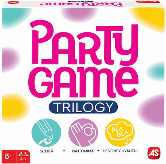 Επιτραπέζιο Παιχνίδι Party Game Trilogy για 3-16 Παίκτες 8+ Ετών 1040-22268 (RO) AS