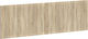 vidaXL Wooden Beige Bed Headboard 160x50cm