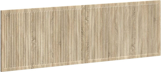 vidaXL Wooden Beige Bed Headboard 160x50cm