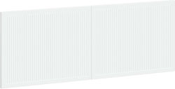 vidaXL Wooden White Bed Headboard 140x50cm