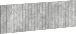 vidaXL Табла за легло Дървена Сива 160x50cm