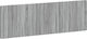 vidaXL Wooden Grey Bed Headboard 160x50cm