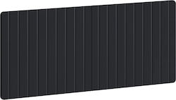 vidaXL Wooden Black Bed Headboard 120x50cm