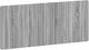 vidaXL Wooden Grey Bed Headboard 120x50cm