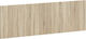 vidaXL Wooden Beige Bed Headboard 160x50cm