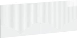 vidaXL Κεφαλάρι Κρεβατιού Ξύλινο Λευκό 140x50cm