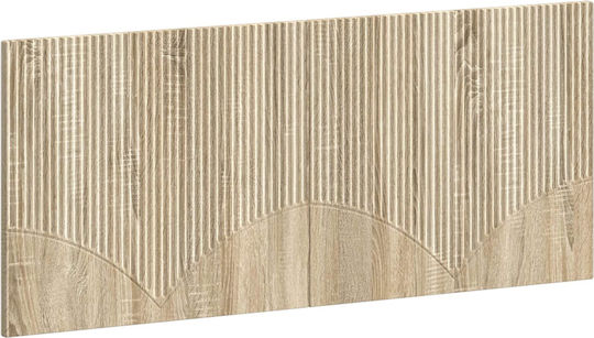 vidaXL Hölzernes Kopfstützen für Betten Beiges 120x50cm