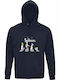 Hoodie Organic Unisex " Scientists Abbey Road Professor John Frink Simpsons Rick Sanchez Professor Hubert J Farnsworth Futurama Dexter " French Navy