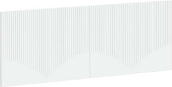vidaXL Κεφαλάρι Κρεβατιού Ξύλινο Λευκό 140x50cm