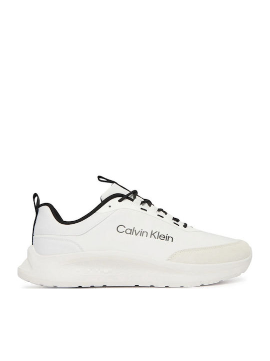 Calvin Klein Ανδρικά Sneakers Λευκά
