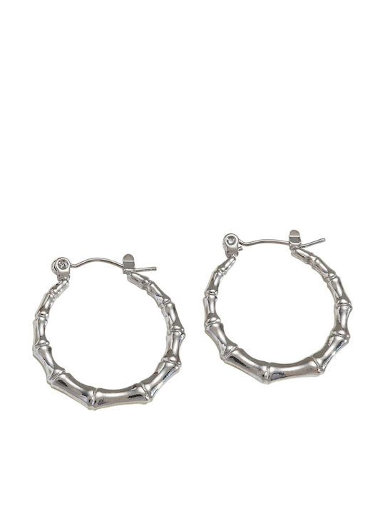 FantazyStores Earrings Hoops Made of Steel