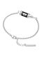 Police Herren Armband Kette aus Stahl 18.5cm