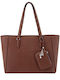 Women's Tote Handbag Tabac Brown