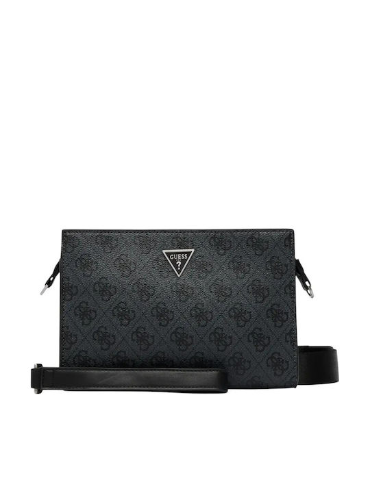 Guess Milano Дамска Чанта С Капак Сива