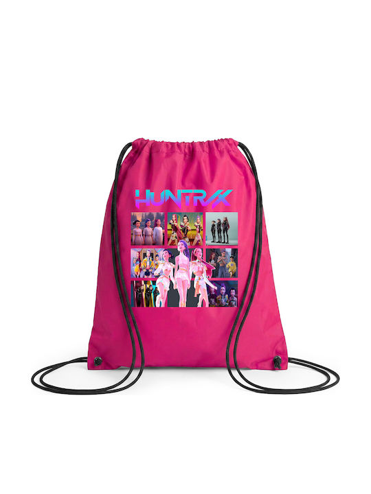 Digital Place K-pop Demon Hunters Παιδική Τσάντα Πλάτης Φούξια 42x34εκ.