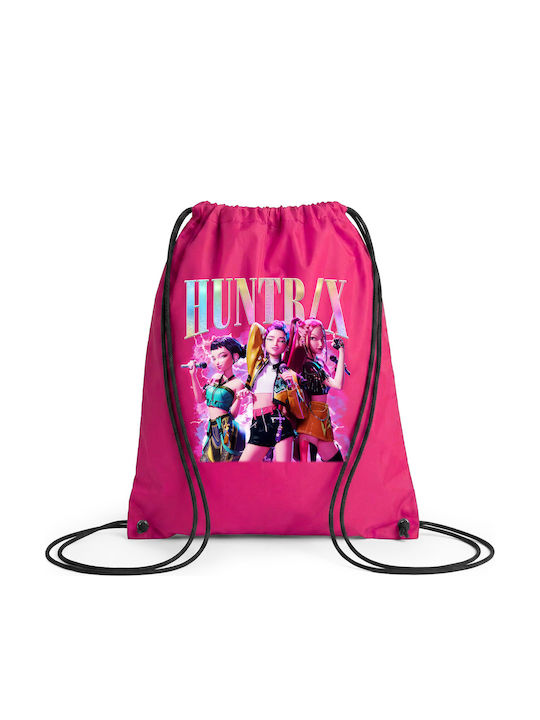 Digital Place K-pop Demon Hunters Παιδική Τσάντα Πλάτης Φούξια 42x34εκ.