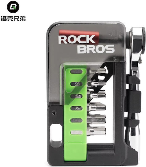 Магнитен Тресчотен Ключ 12-в-1 Битове Rockbros