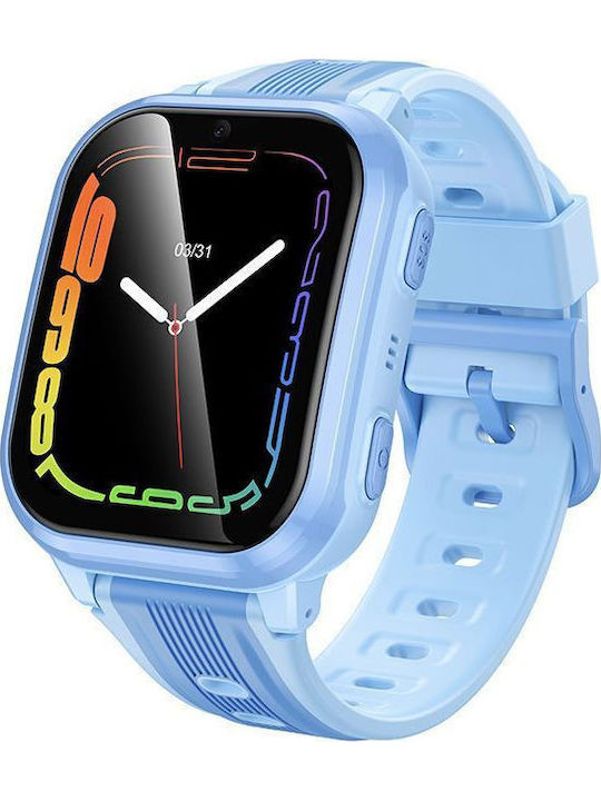 Hoco Kids' Smartwatch 4G with GPS Blue