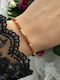 Ezera Women's Silver Gold Plated Chain Bracelet 16.5cm