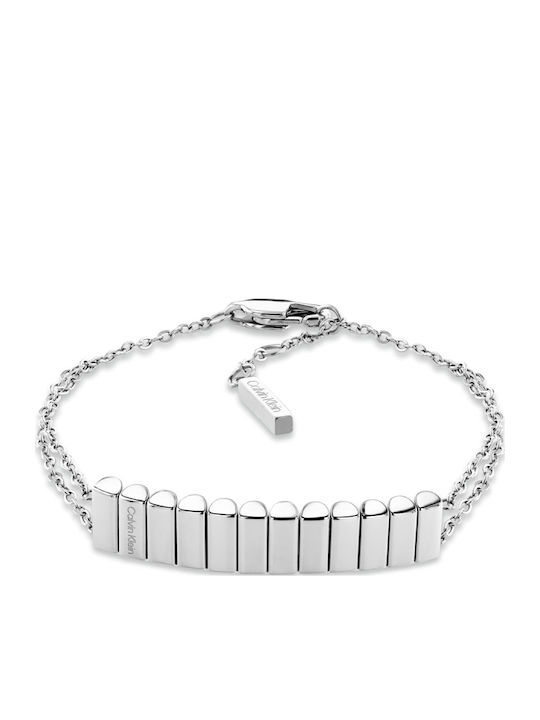 Calvin Klein Brățară pentru femei din oțel 18.5cm