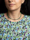 Ezera Choker Placat Cu Aur