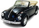 Volkswagen Beetle Cabrio 1960 Model Scara 1/24 Negru