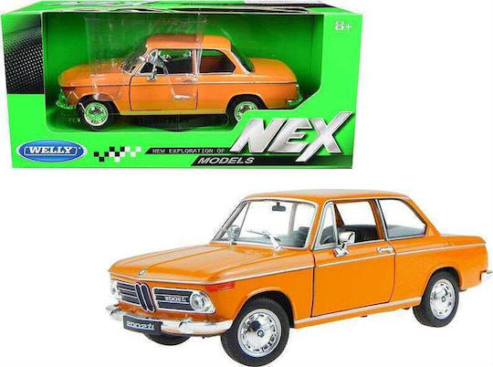 Mașină Model BMW 2002 Ti Portocalie Scara 1/24