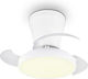 Trio Lighting Moss Ανεμιστήρας Οροφής 41cm με Φως Λευκός