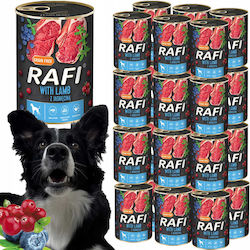 Rafi Nasses Hundefutter 24x400gr Rafi Nasses Hundefutter 24x400gr